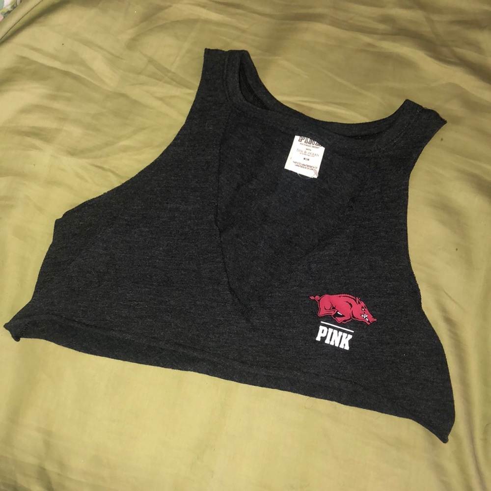 New Pink/Victoria secret Arkansas crop top